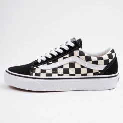 Ανδρικά Vans Ua Old Skool Classic Unisex Παπούτσια (Primary Check) Black/white