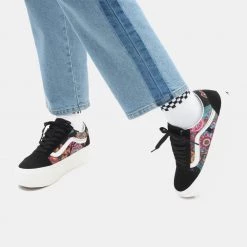 Vans Ua Old Skool Stackform Γυναικεία Παπούτσια BLACK -Γυναικεία Παπούτσια Κατάστημα vans ua old skool stackform pais 5