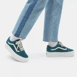 Vans Ua Old Skool Stackform Γυναικεία Παπούτσια Deep Teal -Γυναικεία Παπούτσια Κατάστημα vans ua old skool stackform vrsu 6