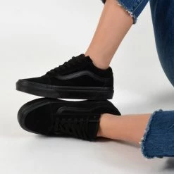 Ανδρικά Vans Ua Old Skool (Suede) Black/b (SUEDE) BLACK/B