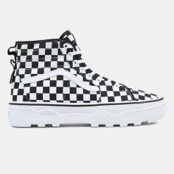 Vans Sentry Sk8-Hi Γυναικεία Μποτάκια Checkerboard