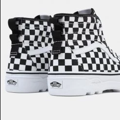 Vans Sentry Sk8-Hi Γυναικεία Μποτάκια Checkerboard -Γυναικεία Παπούτσια Κατάστημα vans ua sentry sk8 hi wc black 5