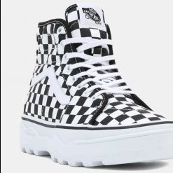 Vans Sentry Sk8-Hi Γυναικεία Μποτάκια Checkerboard -Γυναικεία Παπούτσια Κατάστημα vans ua sentry sk8 hi wc black 6