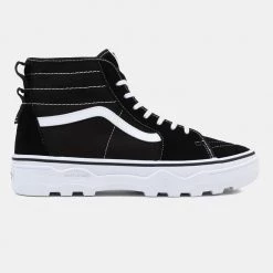Vans Sentry Sk8-Hi Γυναικεία Μποτάκια BLACK/WHITE