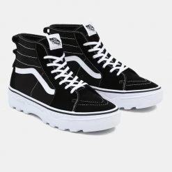 Vans Sentry Sk8-Hi Γυναικεία Μποτάκια BLACK/WHITE 10 Vans Sentry Sk8-Hi Γυναικεία Μποτάκια BLACK/WHITE -Γυναικεία Παπούτσια Κατάστημα vans ua sentry sk8 hi wc blkwh 3