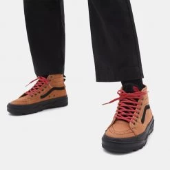 Γυναικεία Vans Ua Sentry Sk8-Hi Wc Hisu Mb BROWN/BLACK -Γυναικεία Παπούτσια Κατάστημα vans ua sentry sk8 hi wc hisu mb 6