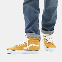 Vans Sk8-Hi Γυναικεία Παπούτσια GOLDEN YELLOW -Γυναικεία Παπούτσια Κατάστημα vans ua sk8 hi cthr myelw 7