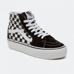 Γυναικεία Vans Suede Checkboard Sk8-Hi Platform 2.0 CHECKERBOARD -Γυναικεία Παπούτσια Κατάστημα vans ua sk8 hi platform 2 4
