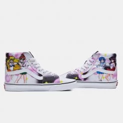 Vans X Pretty Guardian Sailor Moon Sk8-Hi Γυναικεία Μποτάκια BLACK/PINK -Γυναικεία Παπούτσια Κατάστημα vans ua sk8 hi prgr sail blkpk 2