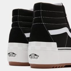 Vans Sk8-Hi Stacked Γυναικεία Παπούτσια (SUEDECANVAS)BL -Γυναικεία Παπούτσια Κατάστημα vans ua sk8 hi stacked sucv blac 5