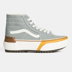 Vans Sk8-Hi Stacked Γυναικεία Παπούτσια GREEN MILIEU