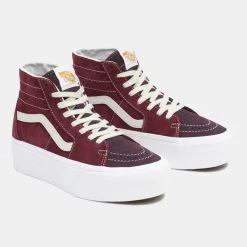 Vans Sk8-Hi Tapered Stacked Γυναικεία Μποτάκια TAWNY PORT -Γυναικεία Παπούτσια Κατάστημα vans ua sk8 hi tapered stackfo v 3