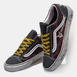 Γυναικεία Vans Ua Style 36 Stng Black BLACK/RED -Γυναικεία Παπούτσια Κατάστημα vans ua style 36 stng black 4